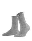 Falke Active Breeze Women's Socks Color: Light Gray Size: 35-38 at Petticoat Lane Greenwich, CT