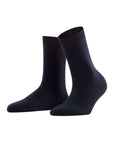 Falke Cosy Wool Women's Socks Color: Dark Navy Size: 35-38 at Petticoat Lane Greenwich, CT
