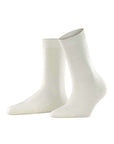 Falke Cosy Wool Women's Socks Color: Off-White Size: 35-38 at Petticoat Lane Greenwich, CT