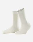 Falke Cosy Wool Women's Socks Color: Off-White, Black, Grey Mix, Dark Navy Size: 35-38, 39-42 at Petticoat Lane Greenwich, CT
