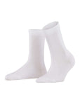 Falke Cotton Touch Women's Socks Color: White Size: 35-38 at Petticoat Lane Greenwich, CT