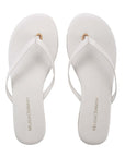 Melissa Odabash Sandals (9 Colors) Color: White Size: 5 / 36 at Petticoat Lane Greenwich, CT