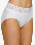 Hanky Panky Supima Cotton French Brief Color: Chai, White, Black Size: XS, S, M, L, XL at Petticoat Lane Greenwich, CT