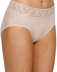 Hanky Panky Supima Cotton French Brief Color: Chai Size: XS at Petticoat Lane Greenwich, CT