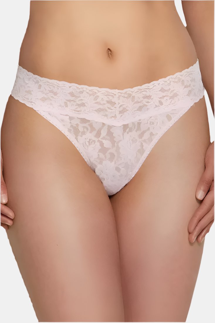 Hanky Panky Original Rise Thong Color: Bliss Pink at Petticoat Lane Greenwich, CT