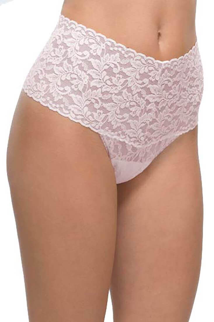 Hanky Panky Retro High-Waisted Thong Color: Bliss at Petticoat Lane Greenwich, CT