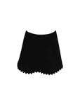 Karla Colletto Inés A-Line Skirt in Black
