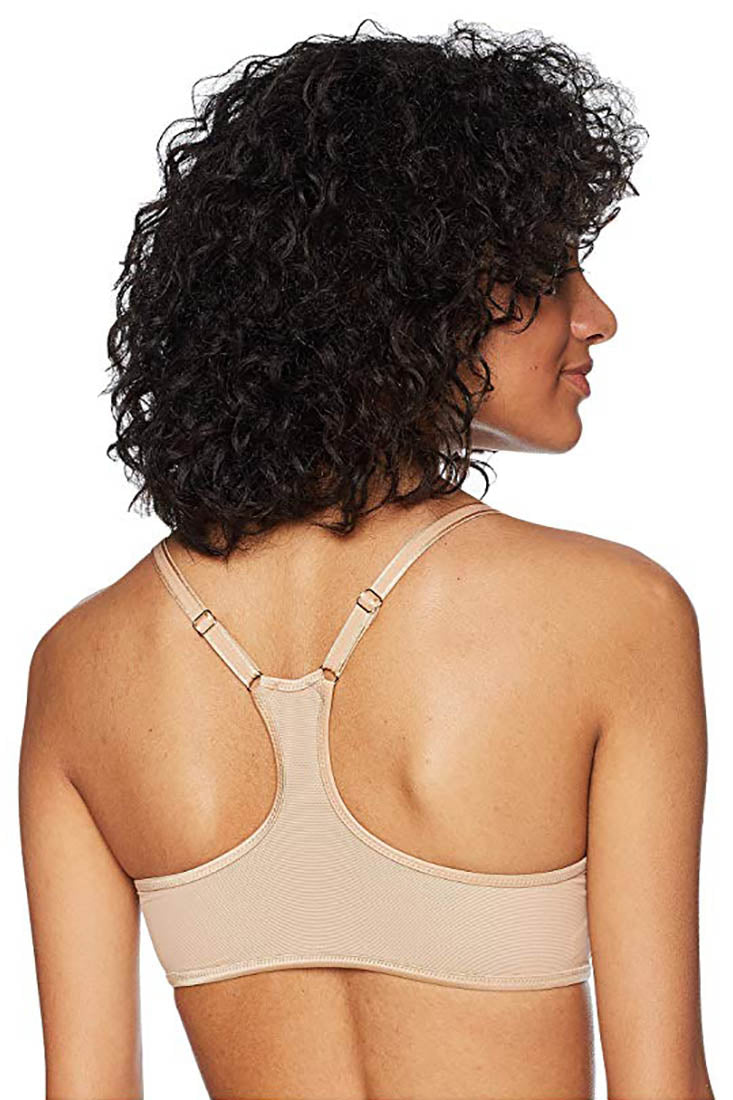 Light and Airy ~ Sheer Illusion Racerback Bra by Le Mystere