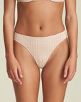 Marie Jo Avero Thong in Caffe Latte