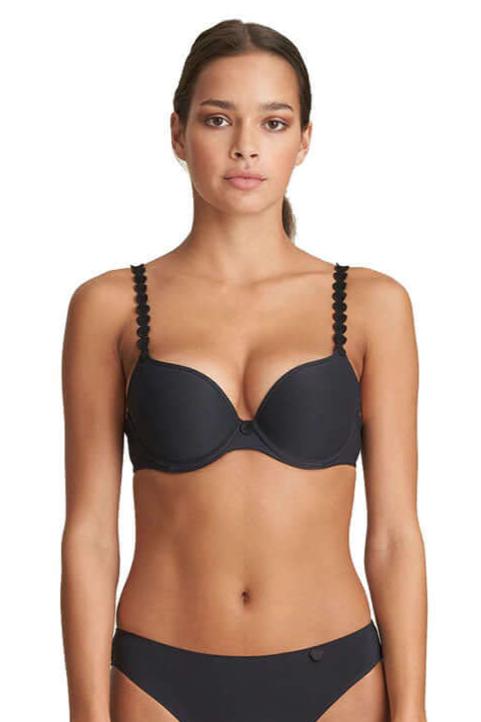 Marie Jo Tom Push Up bra Color: Charcoal Size: 32C at Petticoat Lane  Greenwich, CT