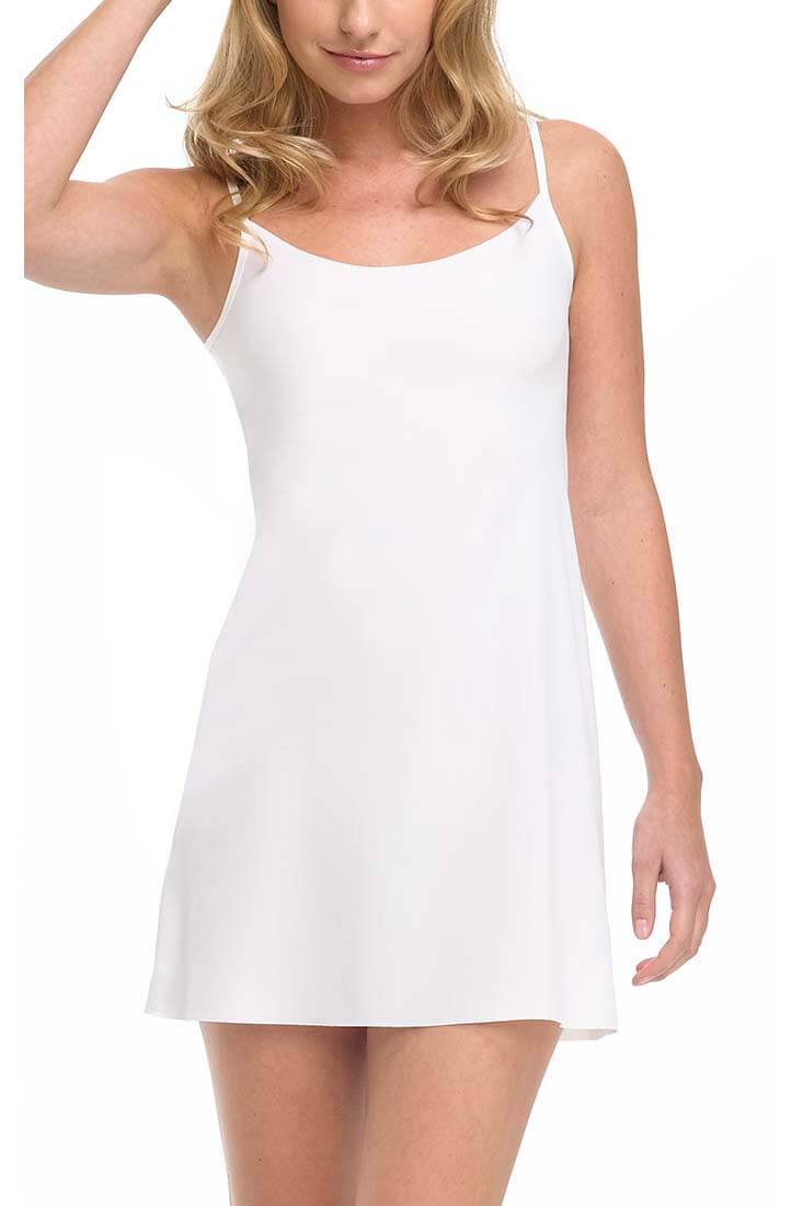 Commando Mini Cami Slip Color: White Size: S/M at Petticoat Lane Greenwich, CT