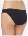 On Gossamer Cabana Cotton Bikini Color: Champagne, Black, White Size: S, M, L at Petticoat Lane Greenwich, CT