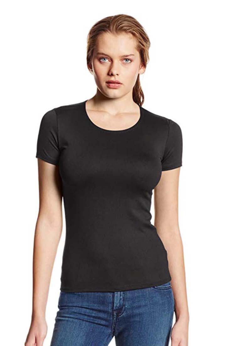 Only Hearts Short Sleeve Crewneck Color: Black Size: S at Petticoat Lane Greenwich, CT