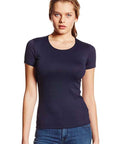 Only Hearts Short Sleeve Crewneck Color: Navy Size: S at Petticoat Lane Greenwich, CT