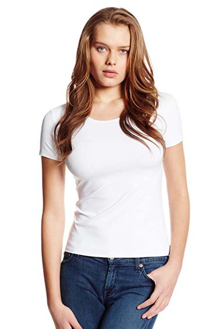 Only Hearts Short Sleeve Crewneck Color: White Size: S at Petticoat Lane Greenwich, CT