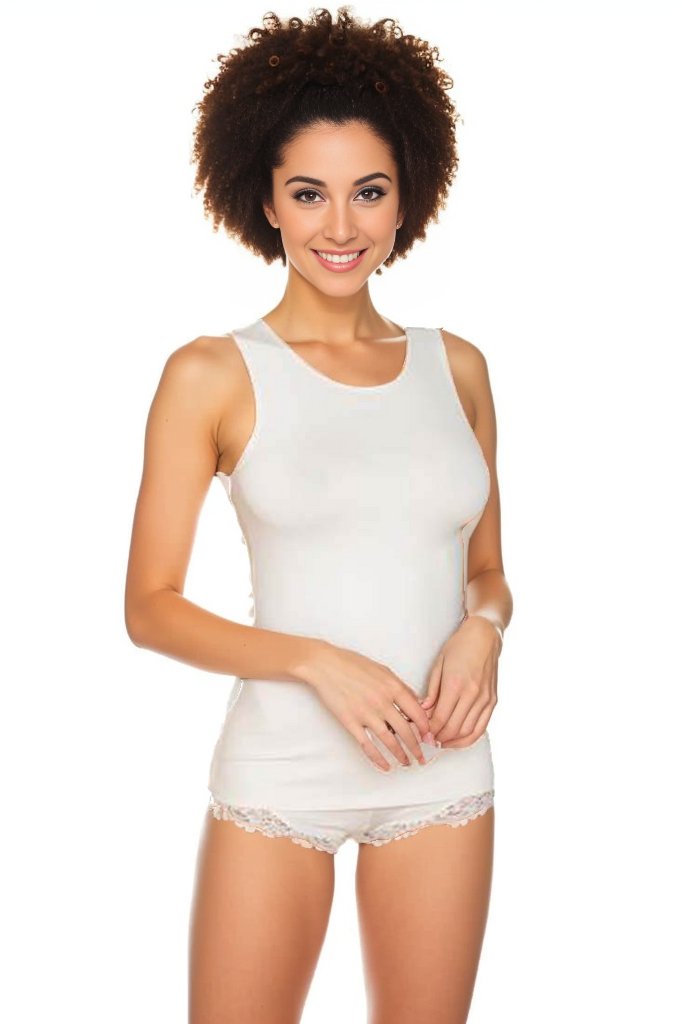 Only Hearts Cutaway Tank Color: White Size: S at Petticoat Lane Greenwich, CT