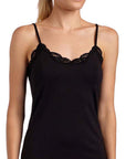 Only Hearts Lace V Cami Color: Black Size: M at Petticoat Lane Greenwich, CT