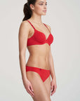 Marie Jo Tom Rio Brief Color: Scarlet Size: XS at Petticoat Lane Greenwich, CT