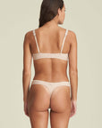 Marie Jo Avero Thong Color: Caffe Latte, Black, White, Pearl Pink, Pineapple, Precious Peach, Scarlet Size: XS, S, M, L at Petticoat Lane Greenwich, CT