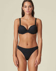 Marie Jo Avero Thong Color: Black Size: XS at Petticoat Lane Greenwich, CT