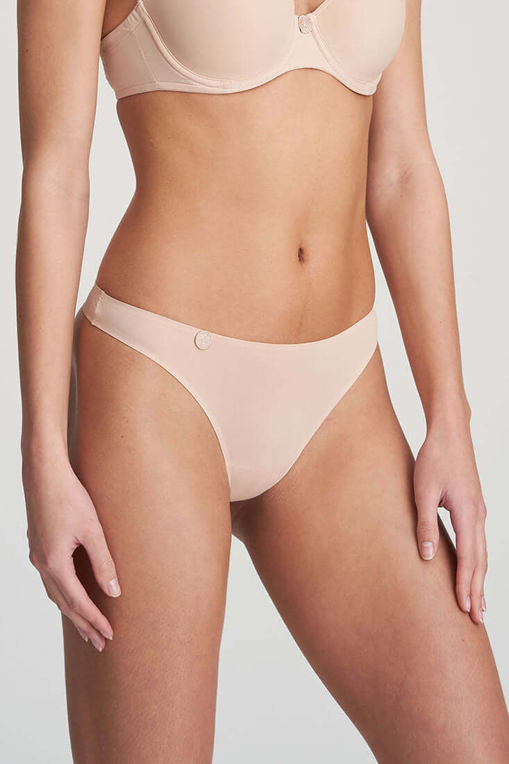 Marie Jo Tom Thong Color: Caffe Latte Size: S at Petticoat Lane Greenwich, CT