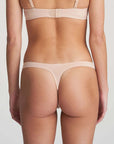 Marie Jo Tom Thong Color: Caffe Latte, Black, White, Scarlet Size: S, M, L, XS at Petticoat Lane Greenwich, CT