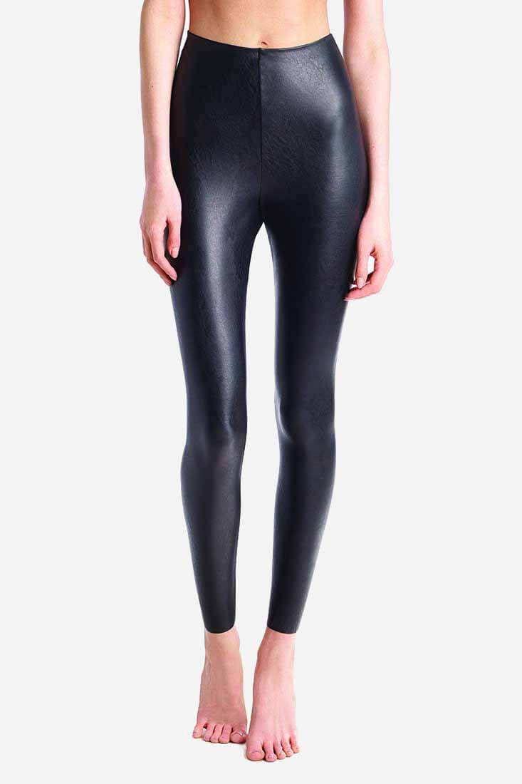 Commando Perfect Control Faux Leather Leggings Color: Black Size: XS at Petticoat Lane  Greenwich, CT