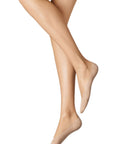 Wolford Cotton Footsies Socks Color: Sisal Size: S at Petticoat Lane Greenwich, CT