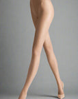 Wolford Luxe 9 Tights Color: Cosmetic Size: S at Petticoat Lane Greenwich, CT