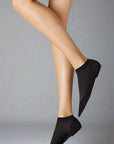 Wolford Sneaker Cotton Socks Color: Black Size: S at Petticoat Lane Greenwich, CT