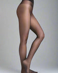 Wolford Satin Touch 20 Comfort Size: Black Color: S at Petticoat Lane Greenwich, CT