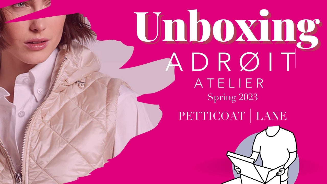Unboxing Adroit Atelier Spring 2023 Jackets.
