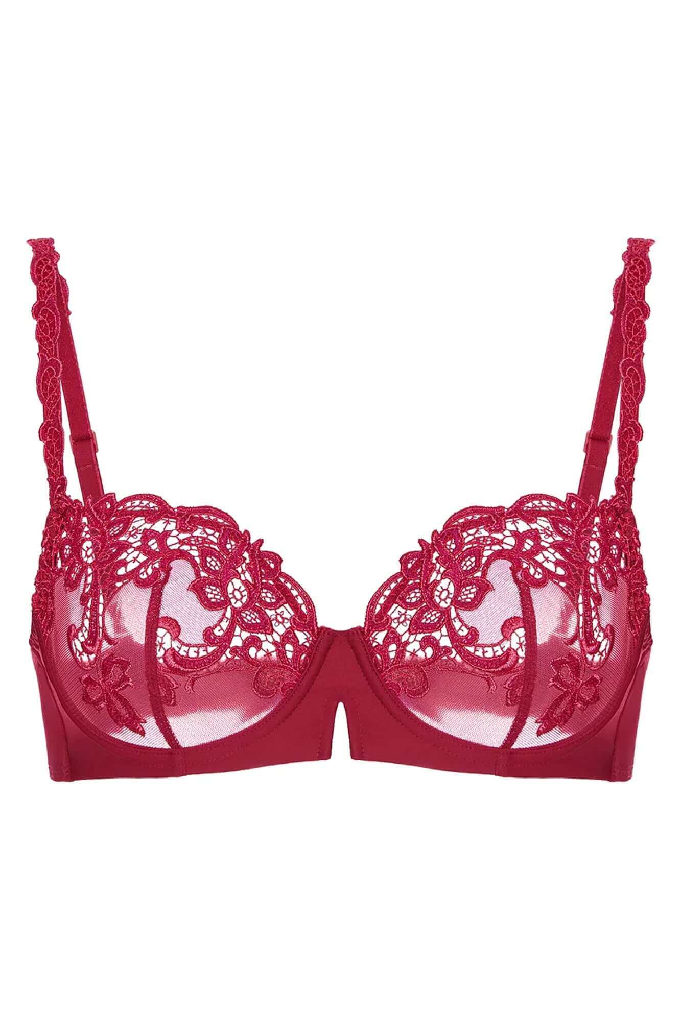 Buy Victoria's Secret Lipstick Red Non Wired Push Up Bra from Next Iceland