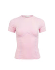 Organic Cotton T-Shirt in Pink Lady