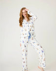 Happy Llamakkah Long Pajama Set