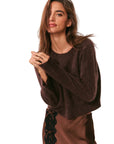 Bellman Pullover in Chocolate Brown