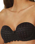 Avero Strapless Bra Black