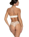 Sublime Organza Thong in Ecru Nacre