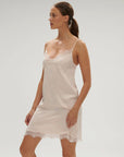 Short Night Dress in Sakura Pink