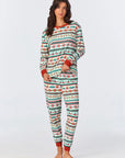 Festive Fairisle Long Sleeve Jogger Set