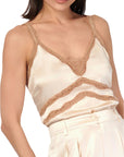 Delphine Camisole in Bone