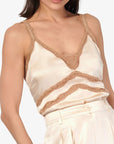 Delphine Camisole in Bone