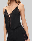 Lara Romper in Black