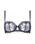 Passion Half-Cup Support Bra in Midnight