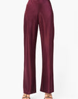 Bristol Mid Rise Pant in Blackberry