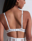Underwired Half Cup in Pearl