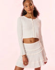 Media Cardigan in Sailor Stripes