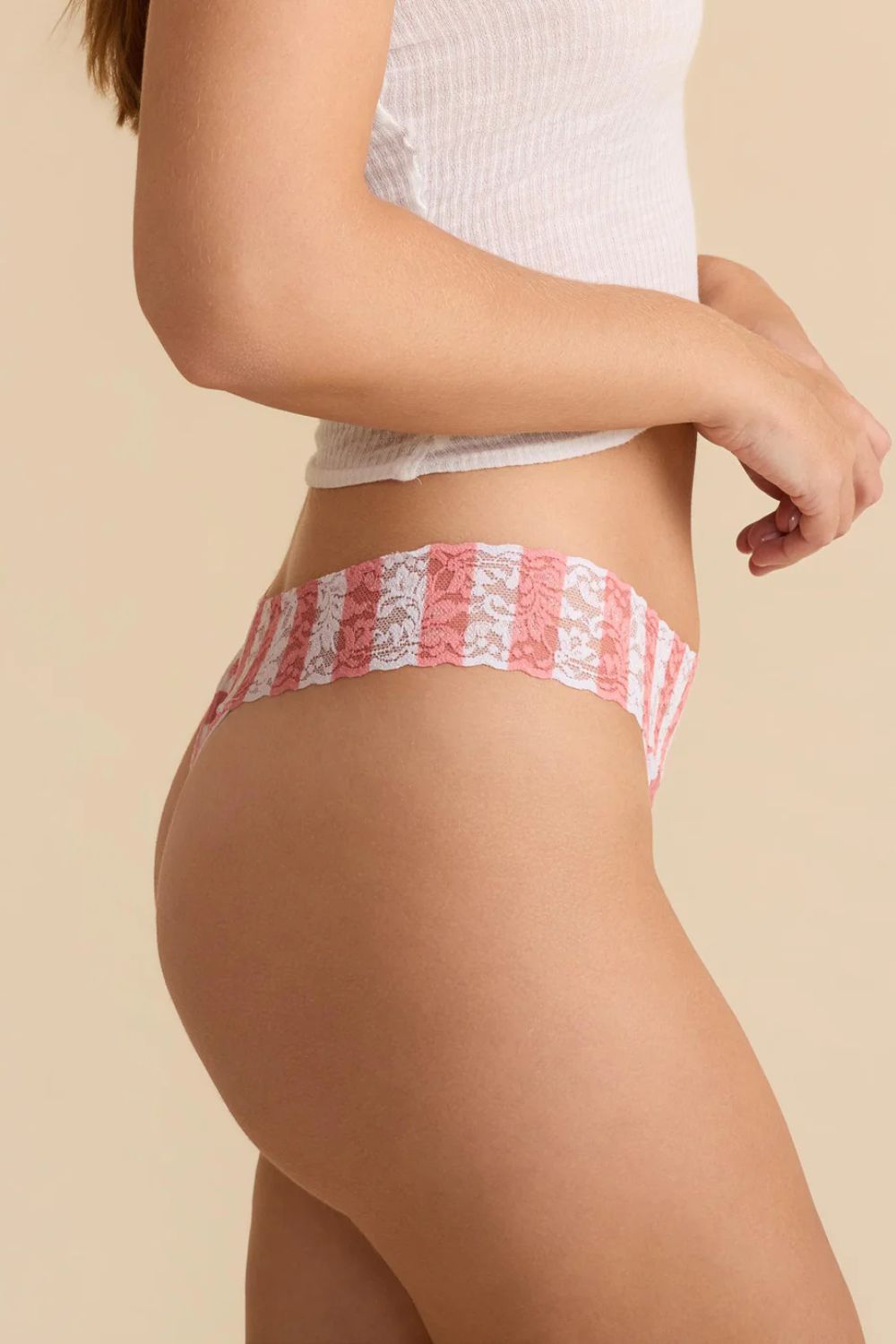 Beach Stripe Original Rise Thong