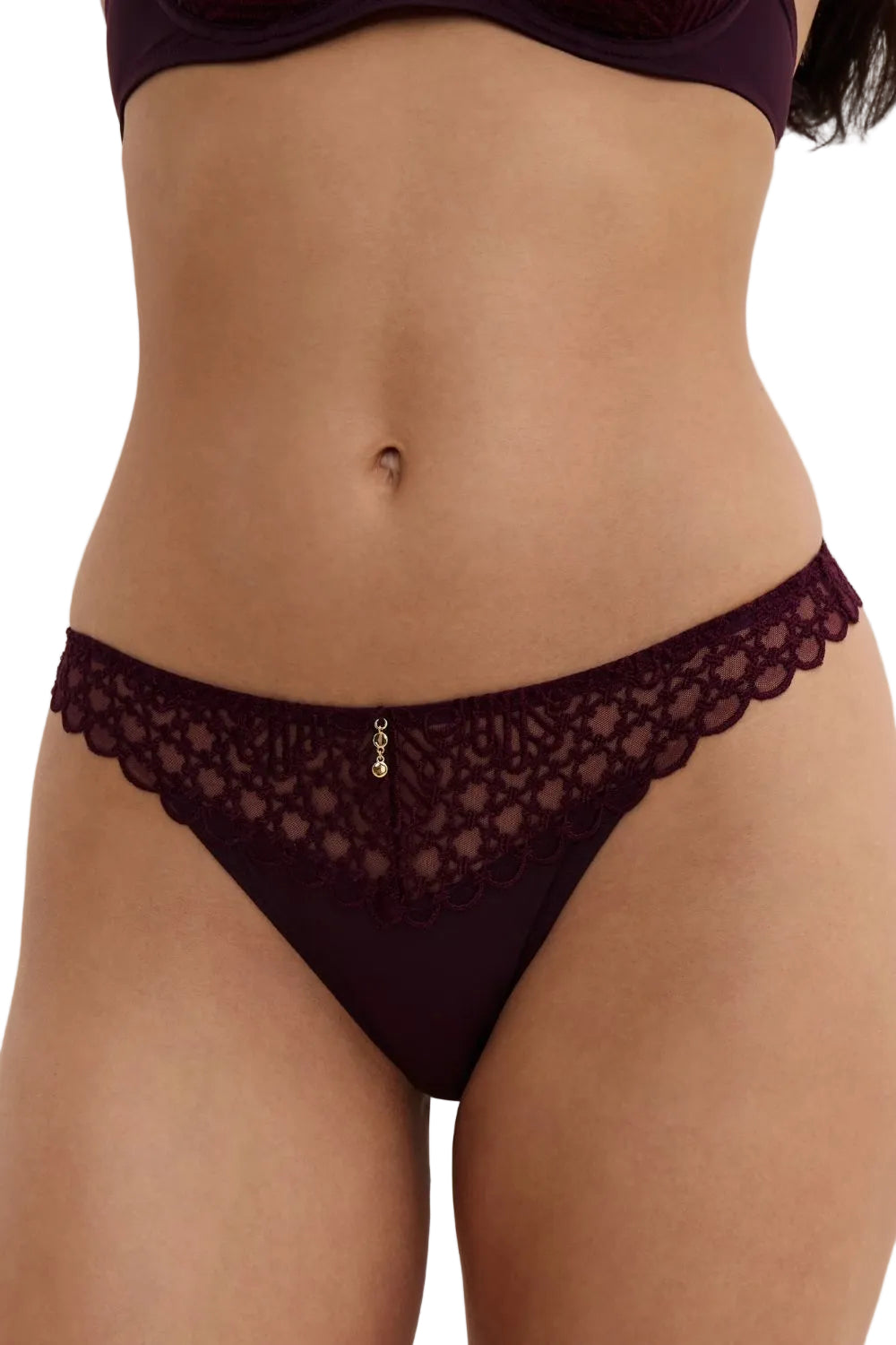 Eloge Du Desir Tanga Thong in Deep Berry