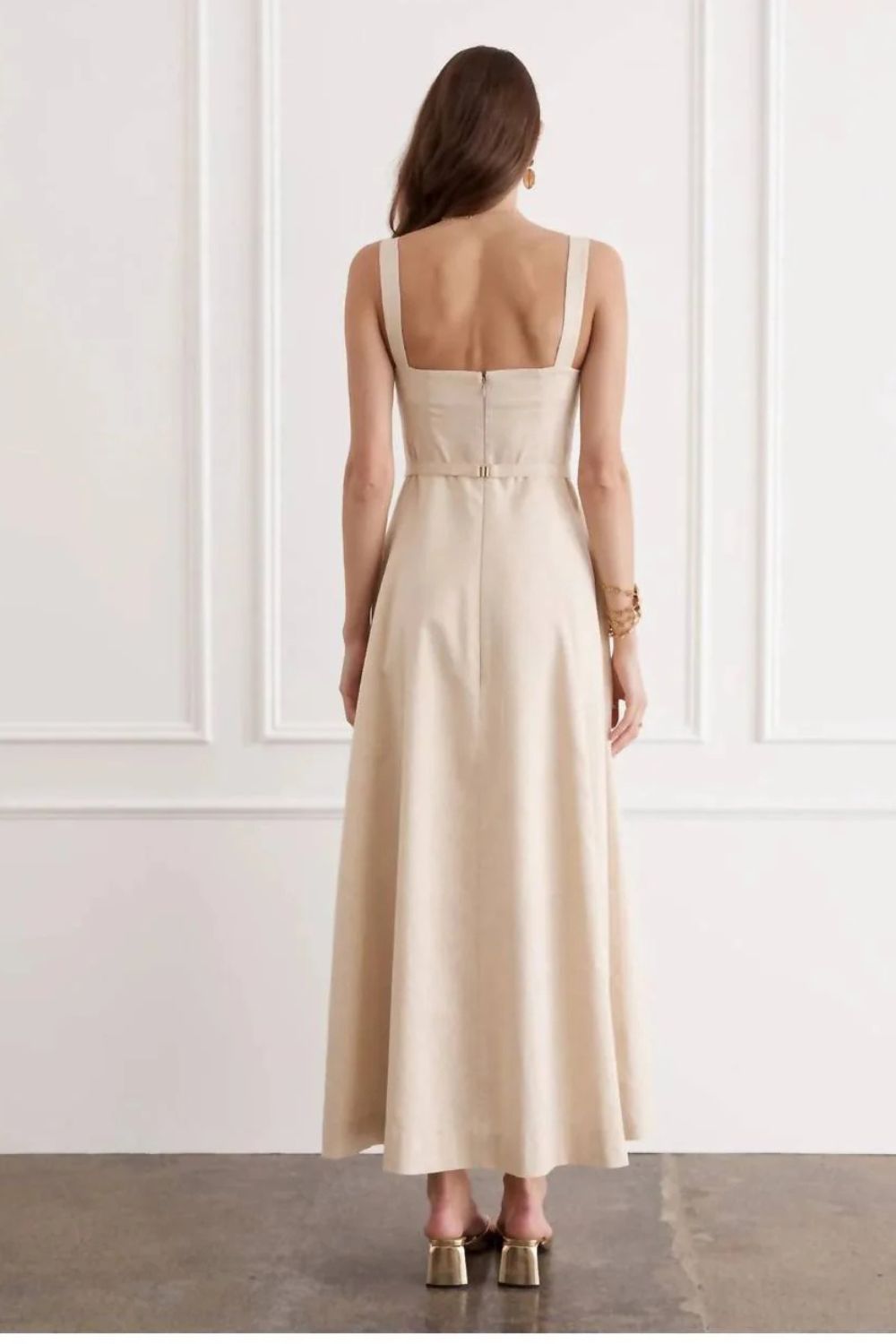 Claudette Maxi Dress in Illuminee